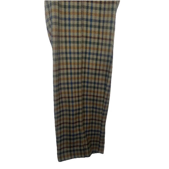 J. McLaughlin Womens Yara Olive Plaid Ankle Pants Sz 12 - Picture 4 of 16